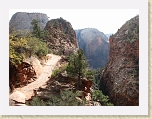 Zion 121 * Approaching Angels Landing with Zion Canyon beyond * Approaching Angels Landing with Zion Canyon beyond * 2816 x 2112 * (3.65MB)